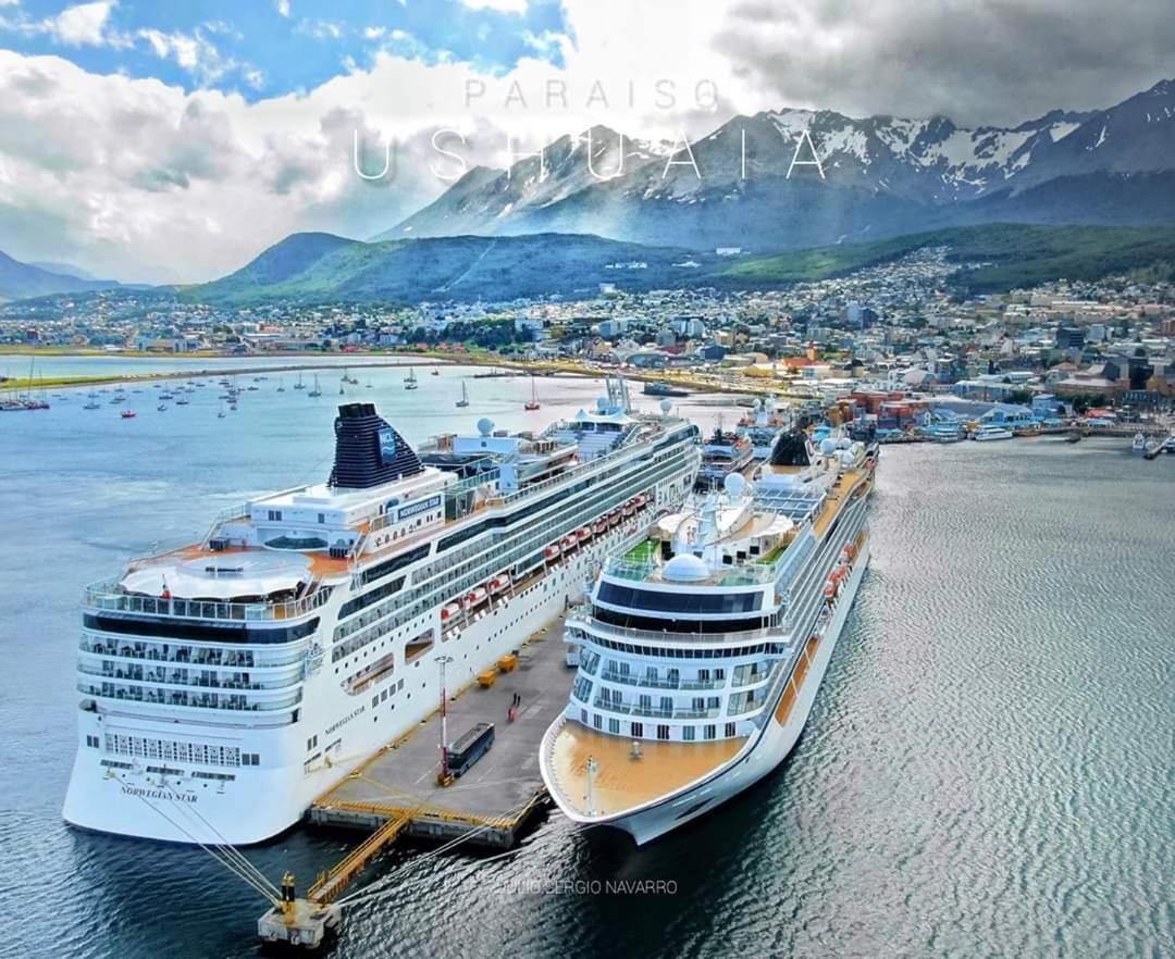 Ushuaia Centro Complejo De Cabanas Buitenkant foto
